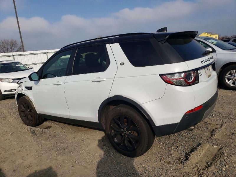 2017 Land Rover Discovery Sport hse