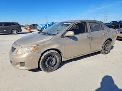 Vehiculos salvage en venta de Copart Haslet, TX: 2010 Toyota Corolla Base