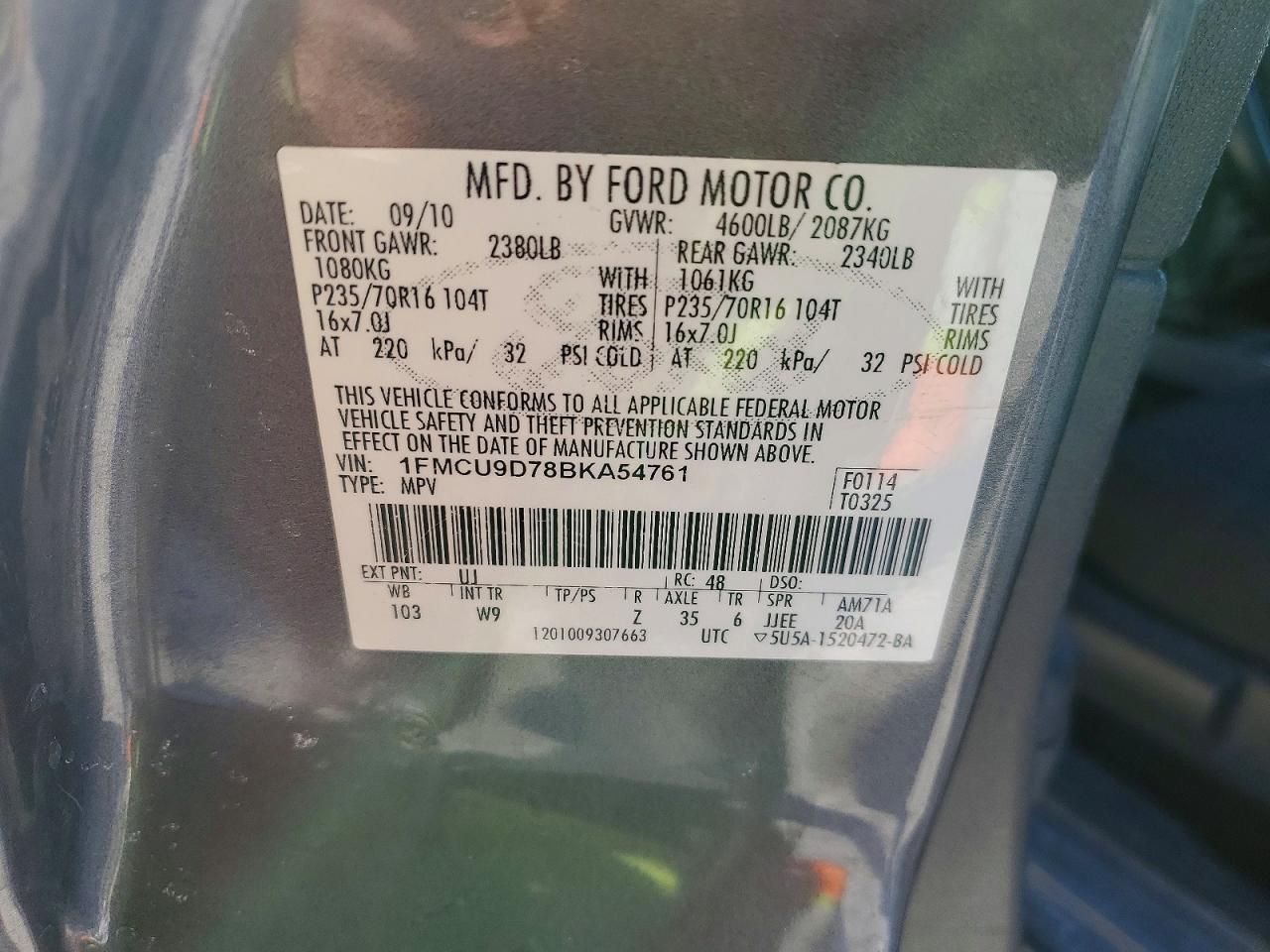 2011 Ford Escape xlt