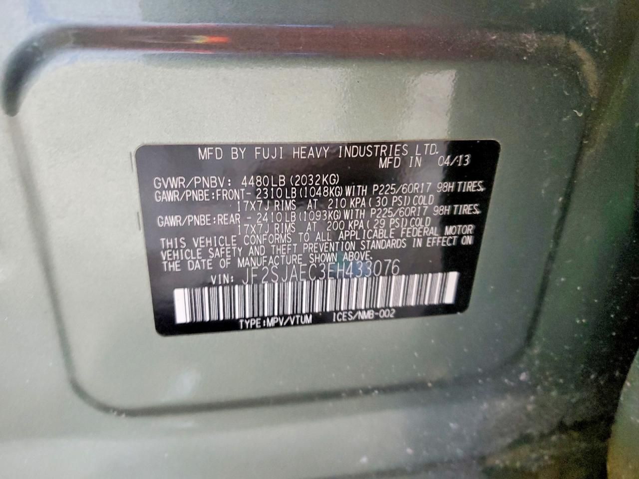 2014 Subaru Forester 2.5i Premium