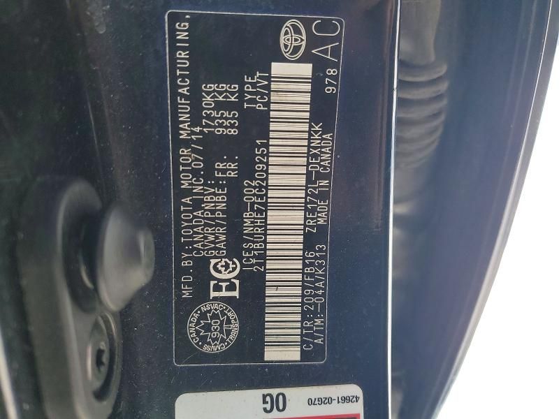 2014 Toyota Corolla l