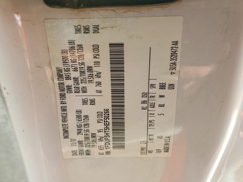 2017 Ford F550 Super Duty Utility / Service Truck