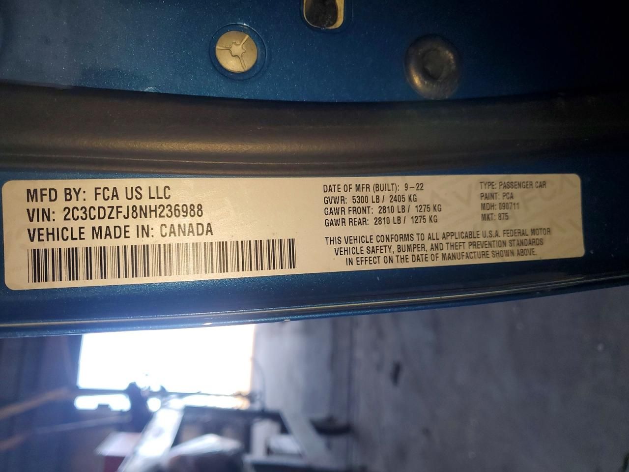 2022 Dodge Challenger R/T Scat Pack