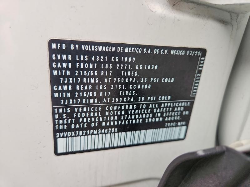 2023 Volkswagen Taos s