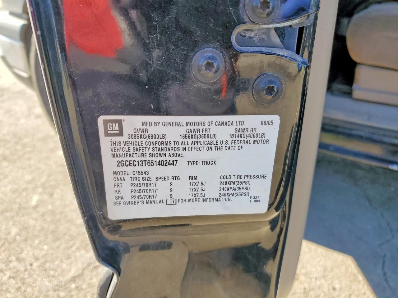 2005 Chevrolet Silverado C1500