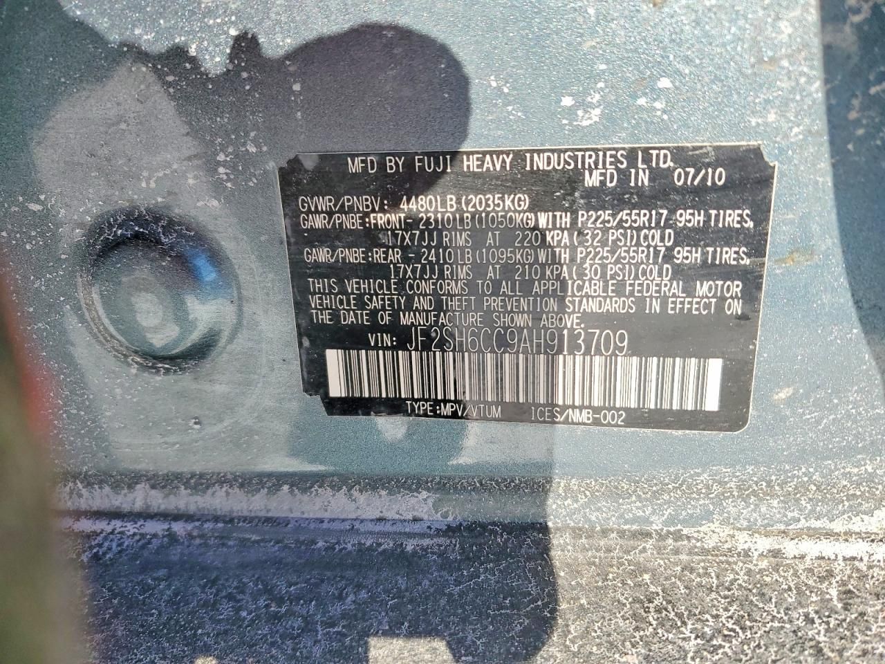 2010 Subaru Forester 2.5x Premium