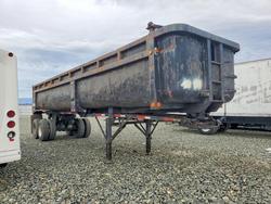 Salvage trucks for sale at American Canyon, CA auction: 1981 Cherokee By Forest R 1981 Cherokee ED 2630 H END Dump Trailer