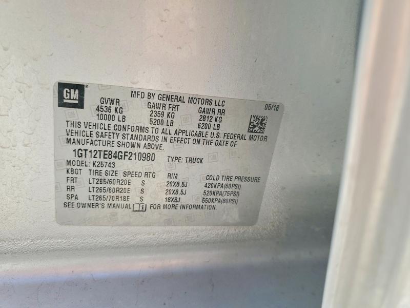 2016 GMC Sierra K2500 SLT