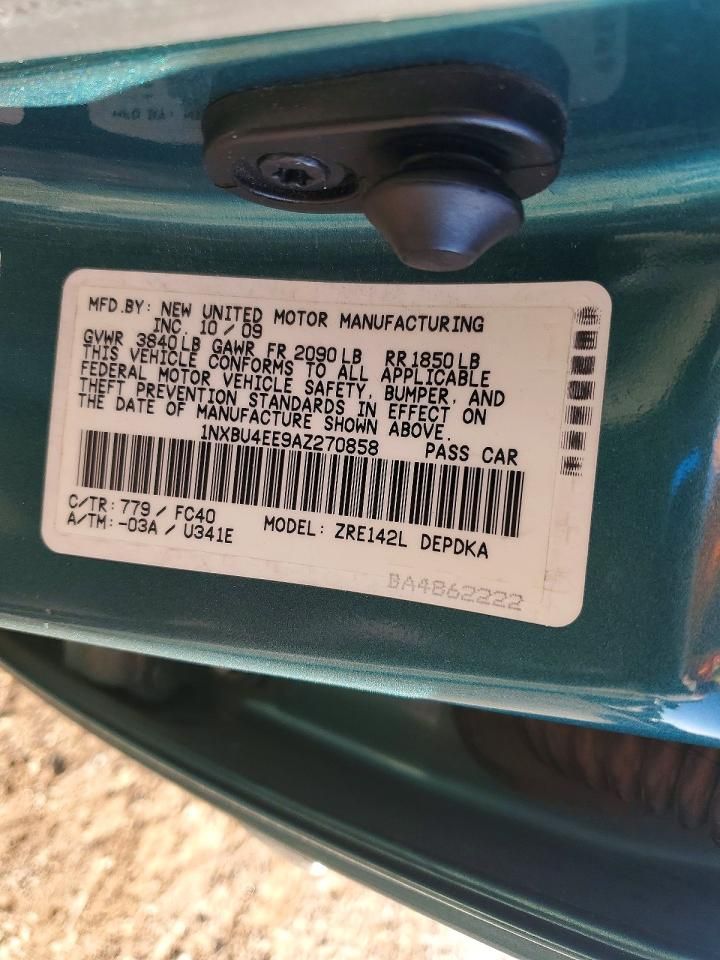 2010 Toyota Corolla Base