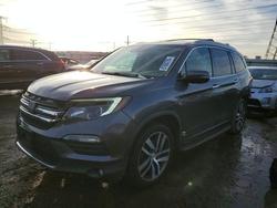 Honda salvage cars for sale: 2016 Honda Pilot Elite