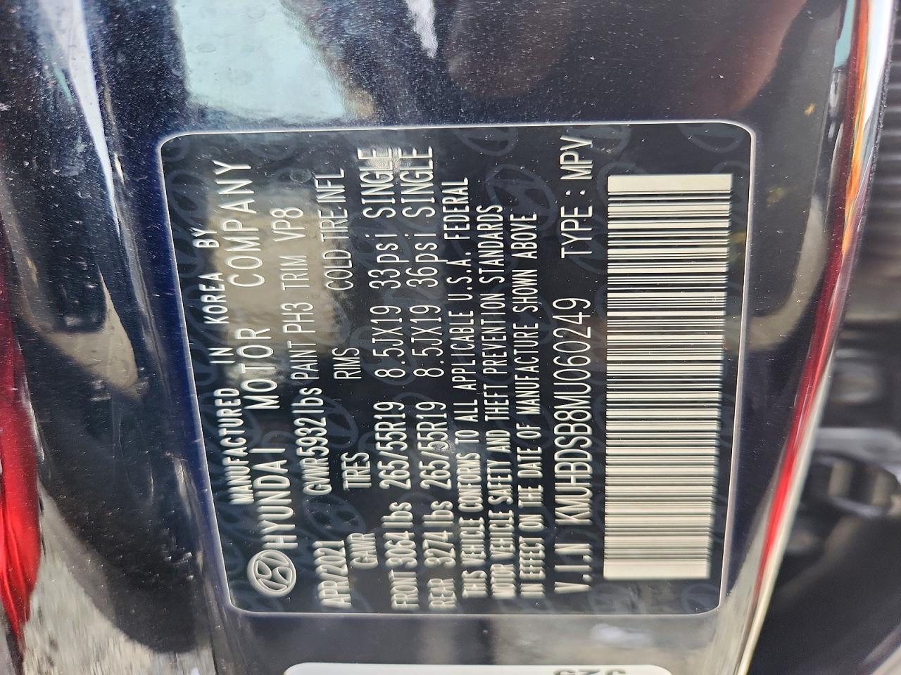 2021 Genesis Gv80 Base