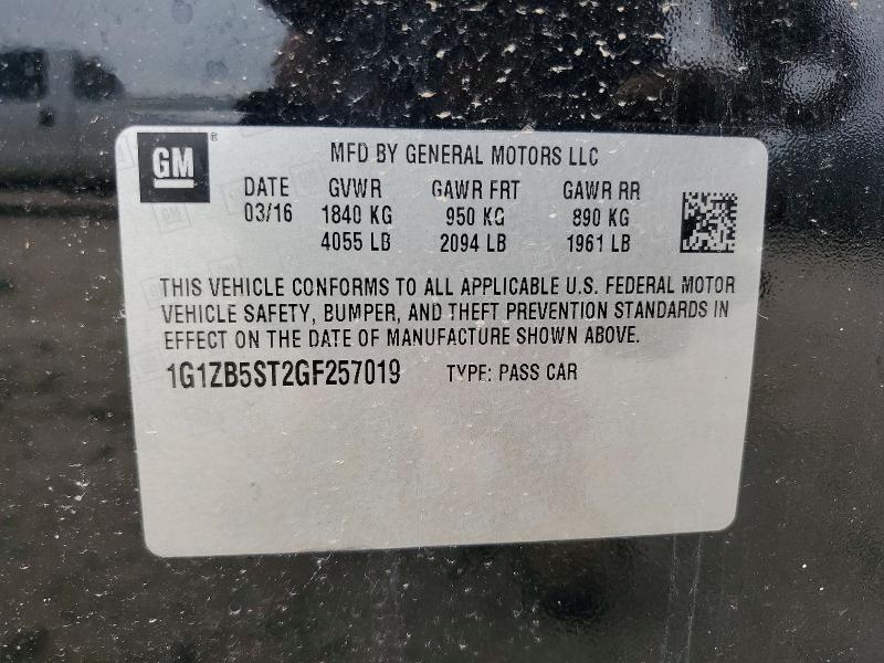 2016 Chevrolet Malibu ls