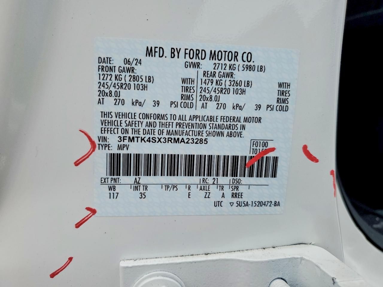 2024 Ford Mustang Mach-e gt