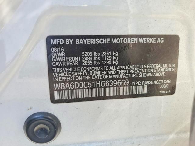 2017 BMW 640 i Gran Coupe