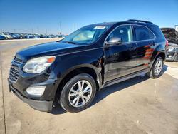 Salvage cars for sale from Copart Haslet, TX: 2017 Chevrolet Equinox lt