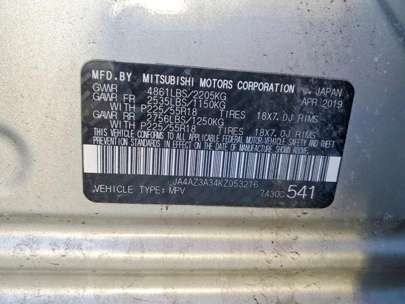 2019 Mitsubishi Outlander se
