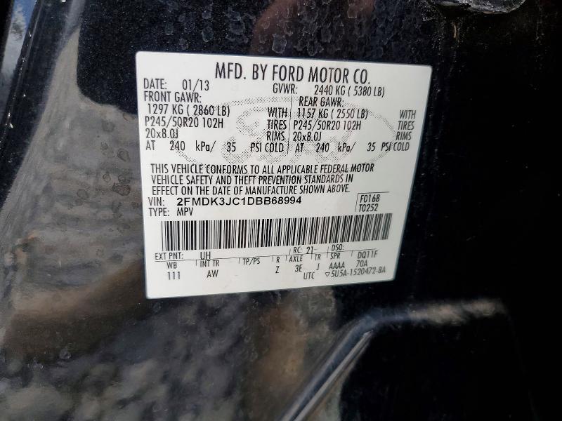 2013 Ford Edge sel