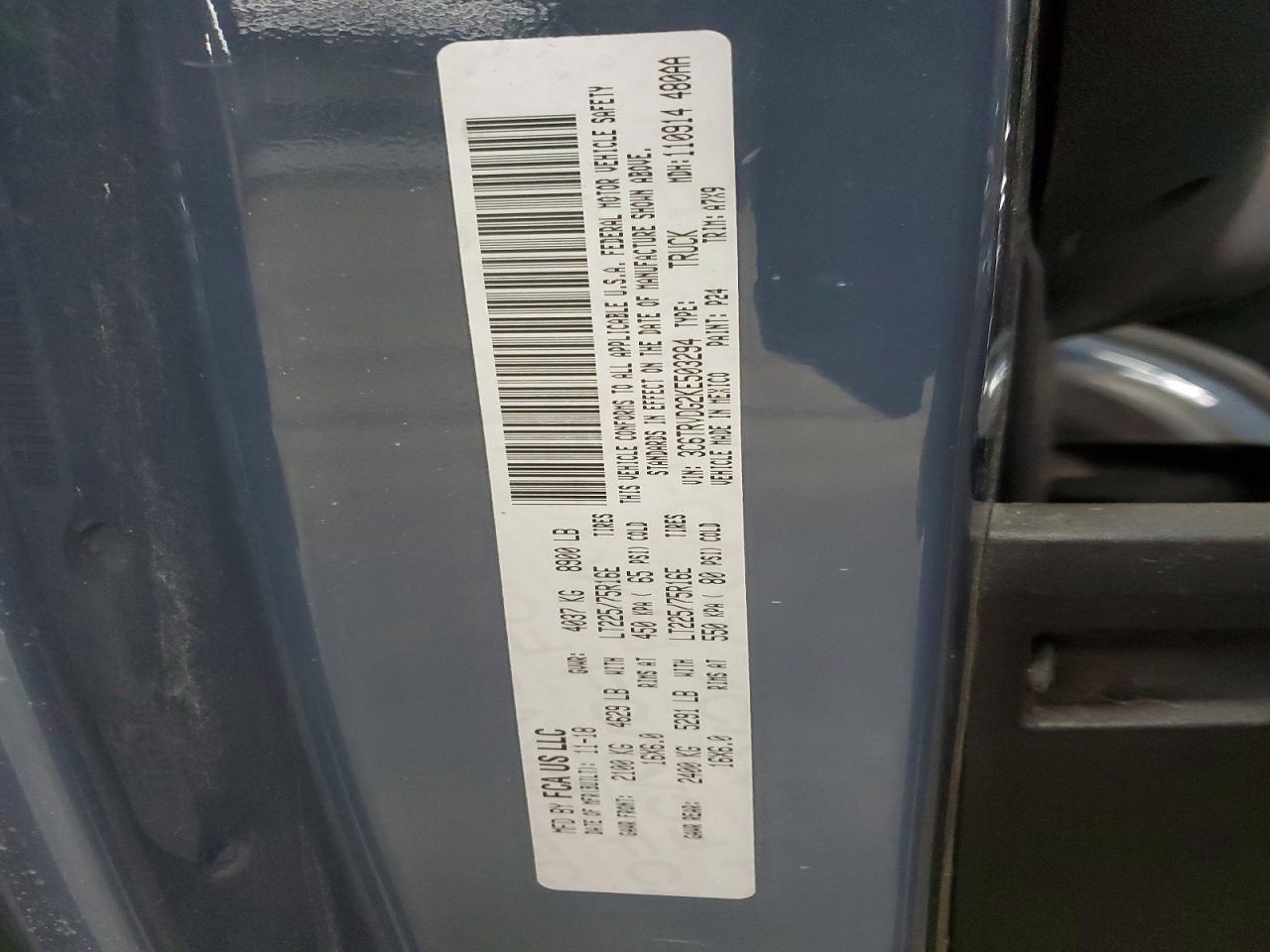 2019 Dodge RAM Promaster 2500 2500 High