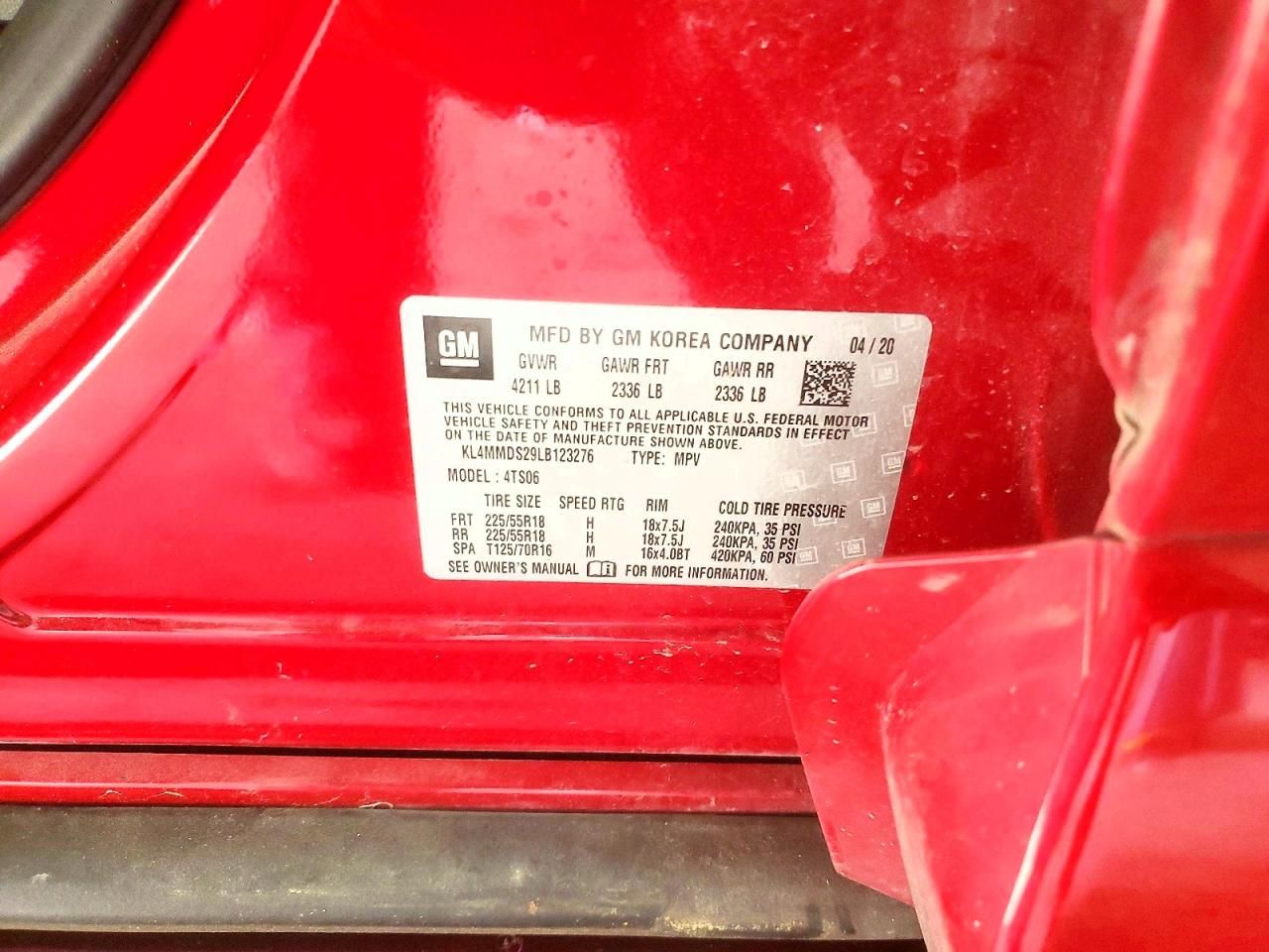 2020 Buick Encore gx Select