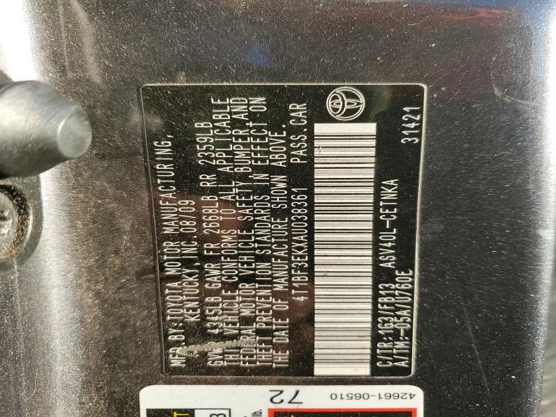 2010 Toyota Camry Base