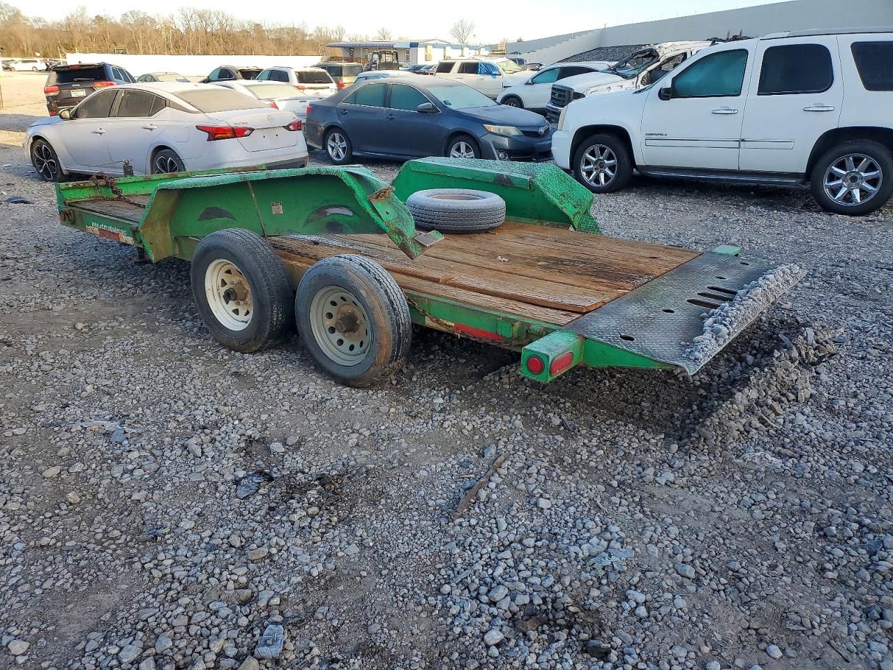 2014 Trail King Tilt Deck Equipment Trailer