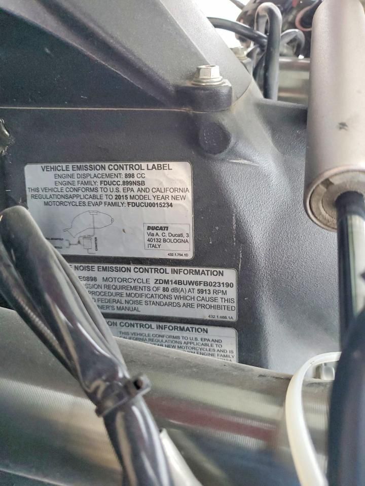 2015 Ducati Superbike 899 Panigale