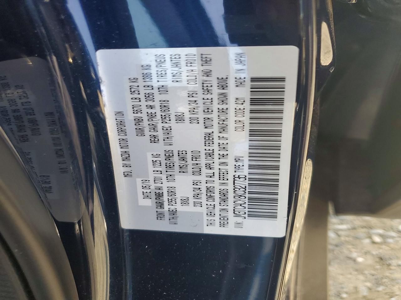 2019 Mazda Cx-9 Touring