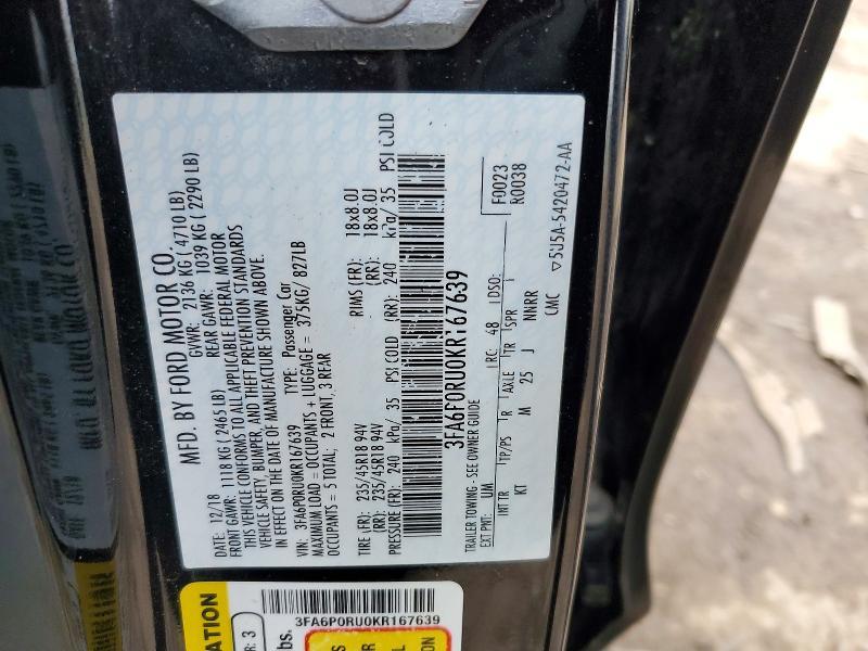2019 Ford Fusion Titanium