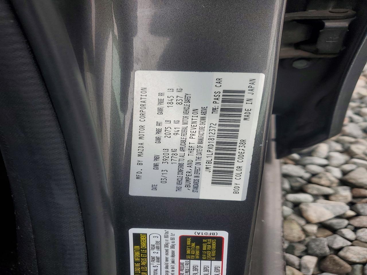 2013 Mazda 3 I