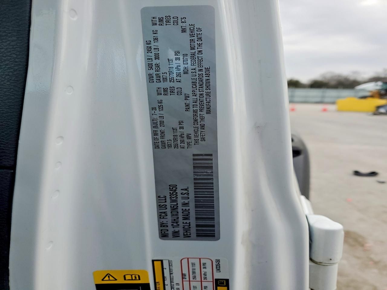 2020 Jeep Wrangler Unlimited Sport