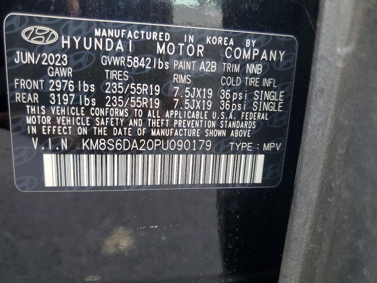2023 Hyundai Santa fe sel