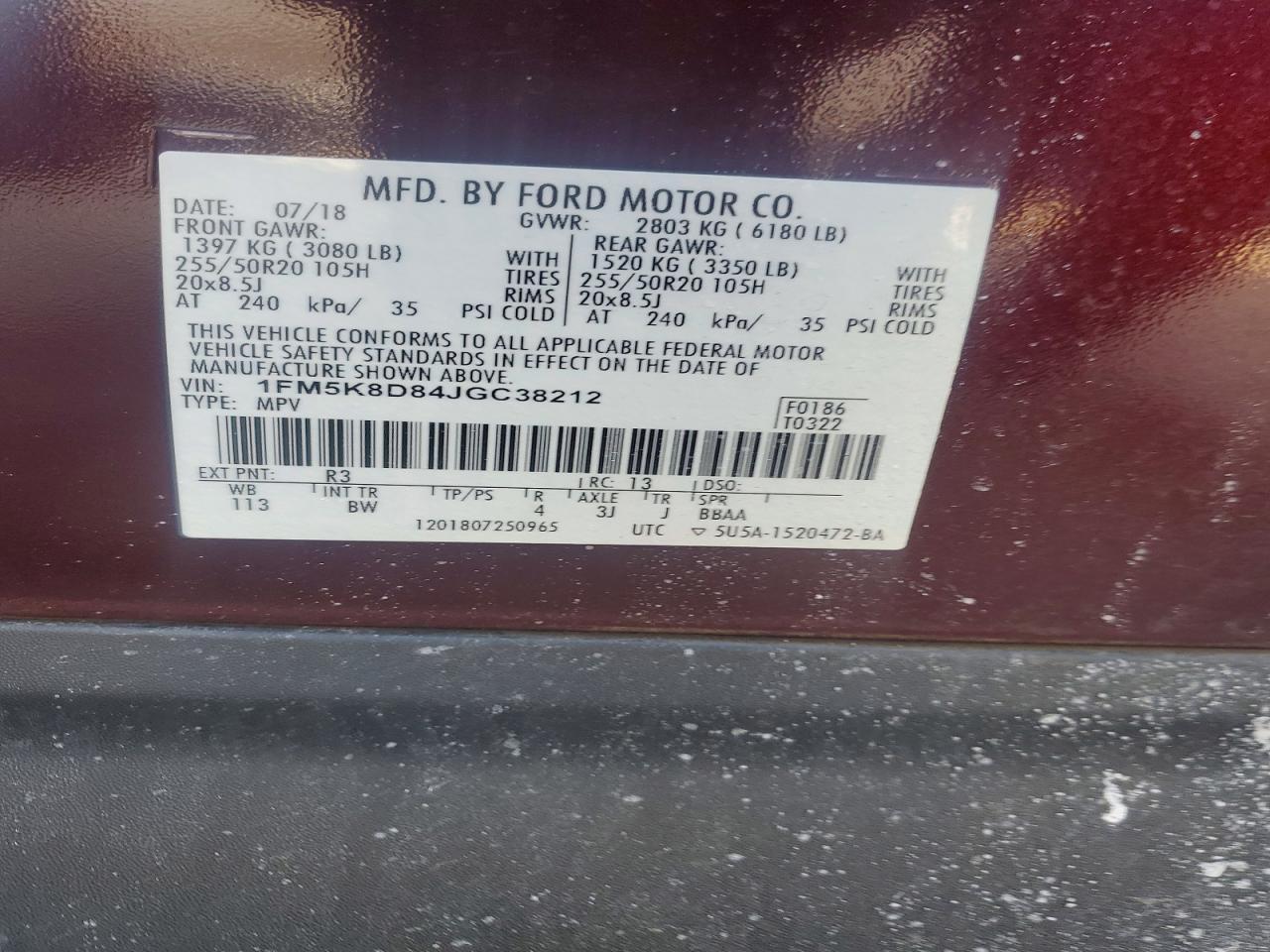 2018 Ford Explorer xlt