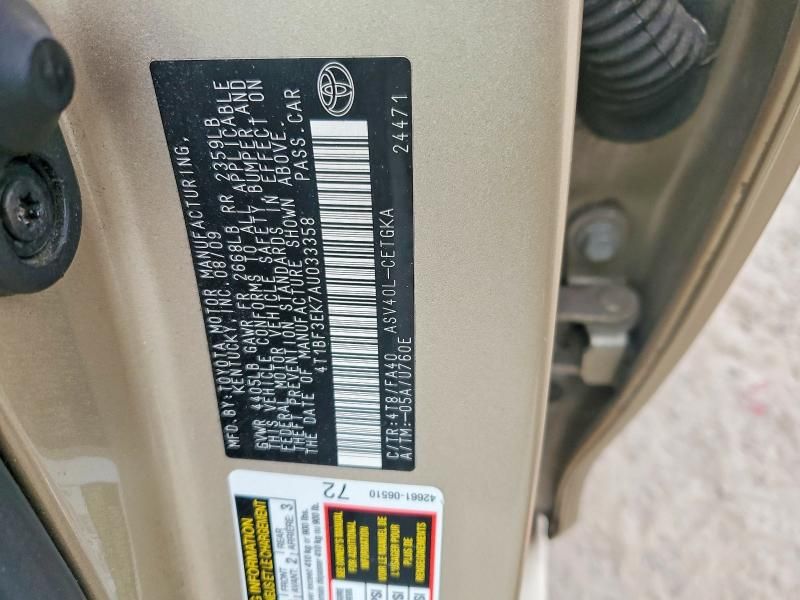 2010 Toyota Camry Base