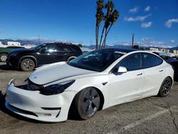 2022 Tesla Model 3 en venta en Van Nuys, CA