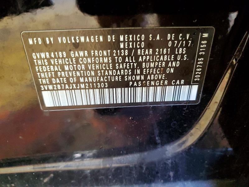 2018 Volkswagen Jetta s