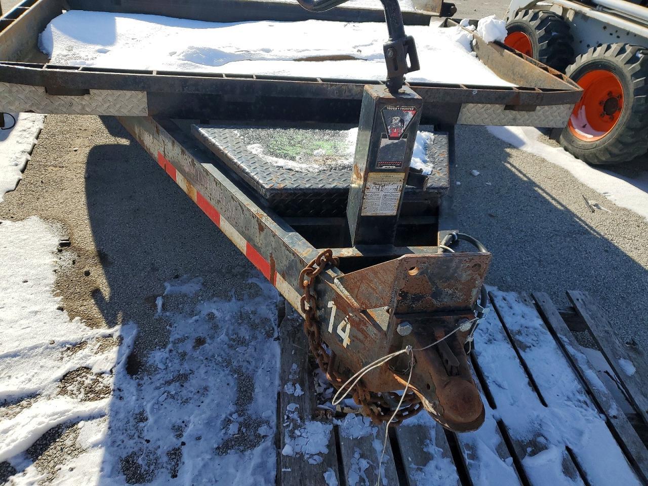 2018 Imperial Tilt Deck Equipment Trailer