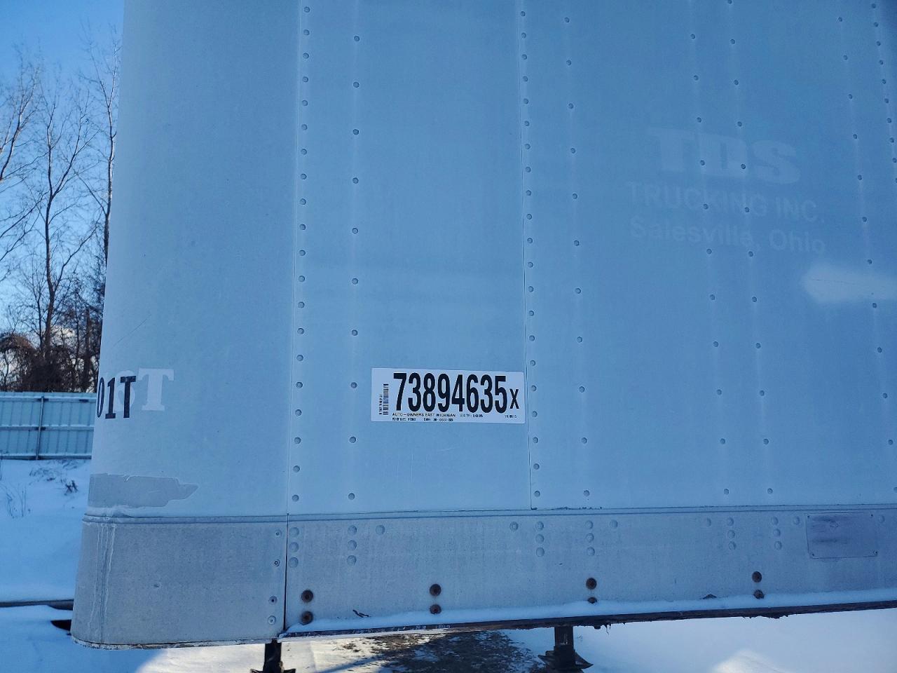2003 Trailmobile 2010 Trailmobile DRY Van Trailer