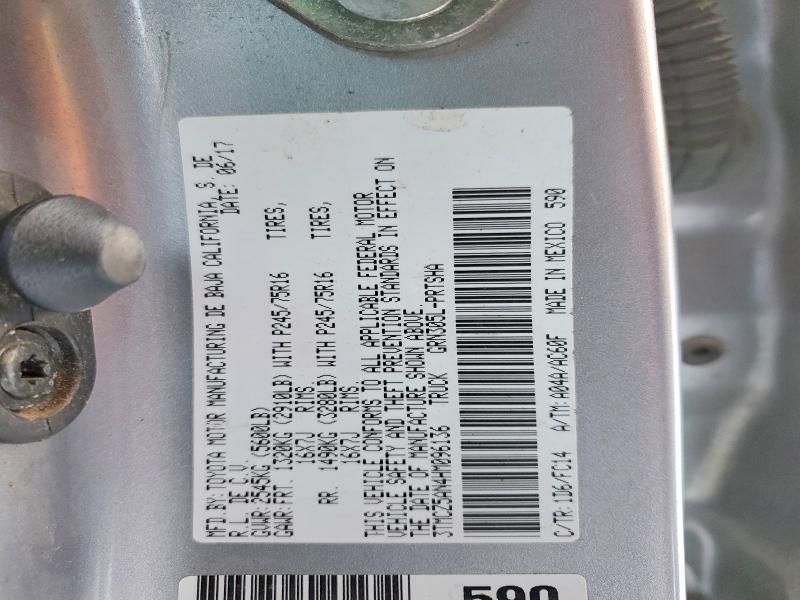 2017 Toyota Tacoma Double cab