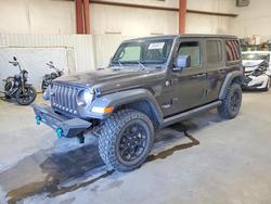 Jeep salvage cars for sale: 2021 Jeep Wrangler Unlimited Sport