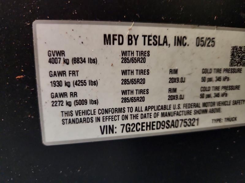 2025 Tesla Cybertruck