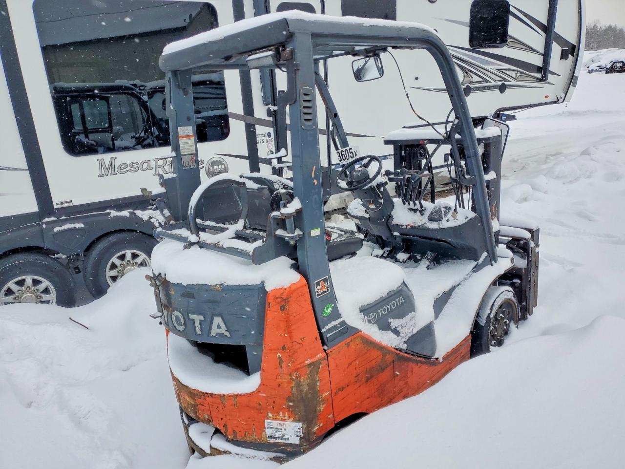 2012 Toyota 8FGU20 Forklift