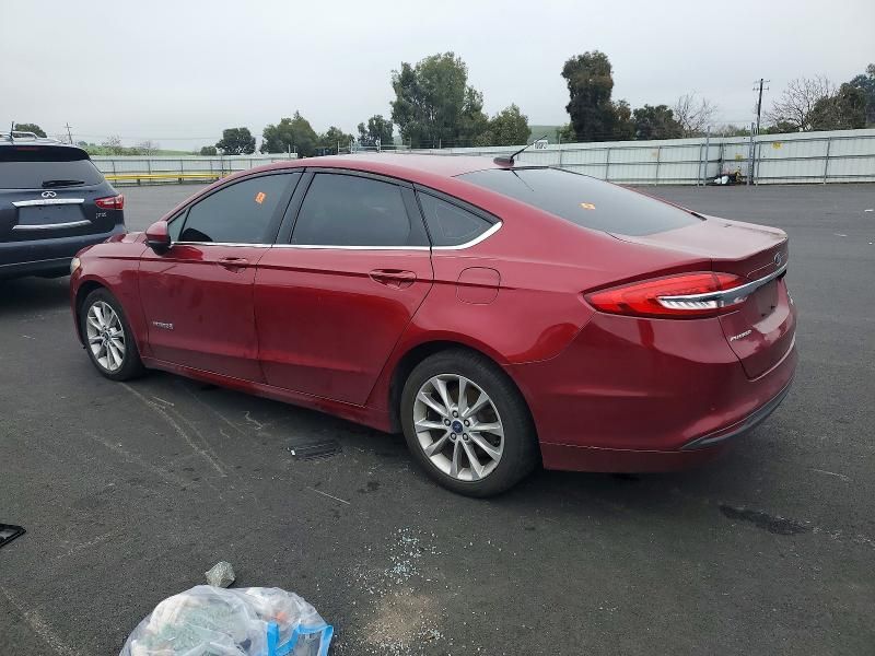 2017 Ford Fusion se Hybrid