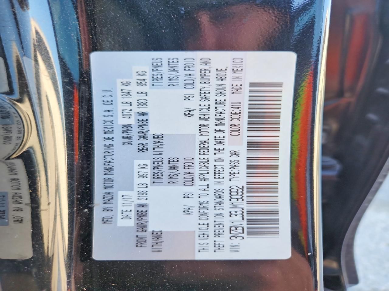 2018 Mazda 3 Touring