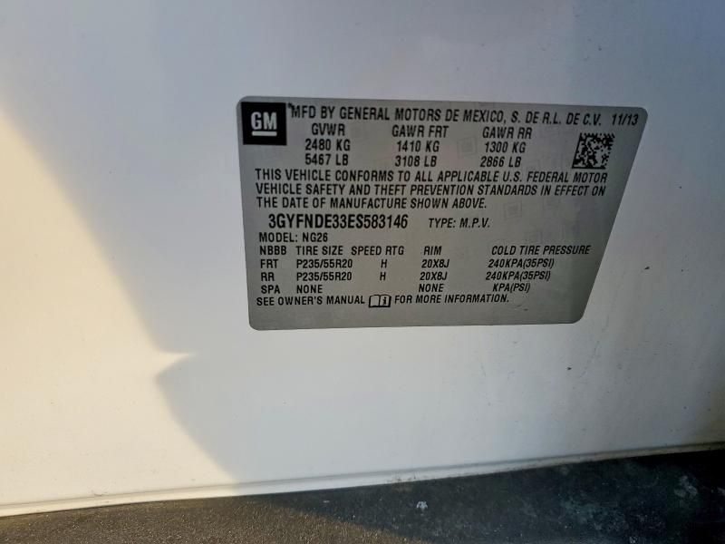 2014 Cadillac Srx Premium Collection