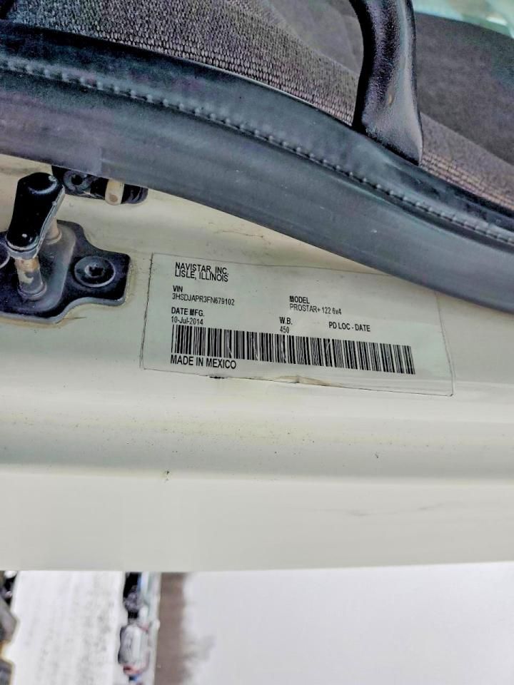 2015 International Prostar Semi Truck