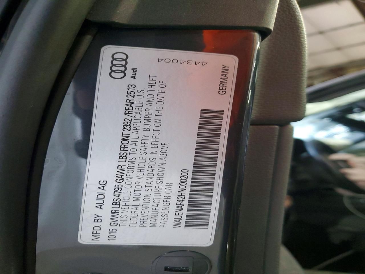 2017 Audi A4 Premium Plus