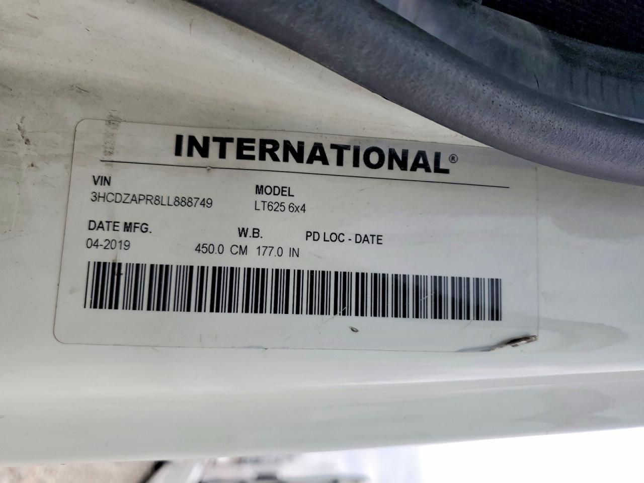 2020 International LT625 Semi Truck