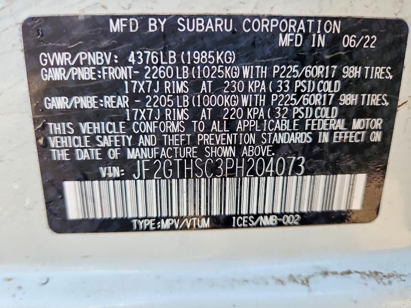 2023 Subaru Crosstrek Sport