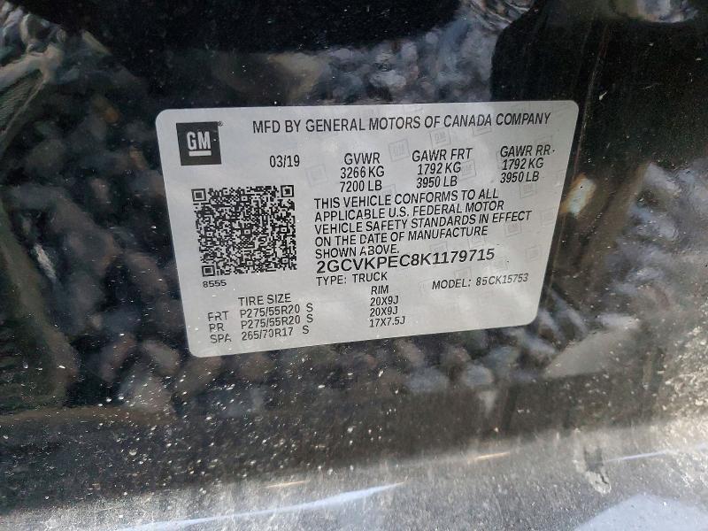 2019 Chevrolet Silverado ld K1500 lt