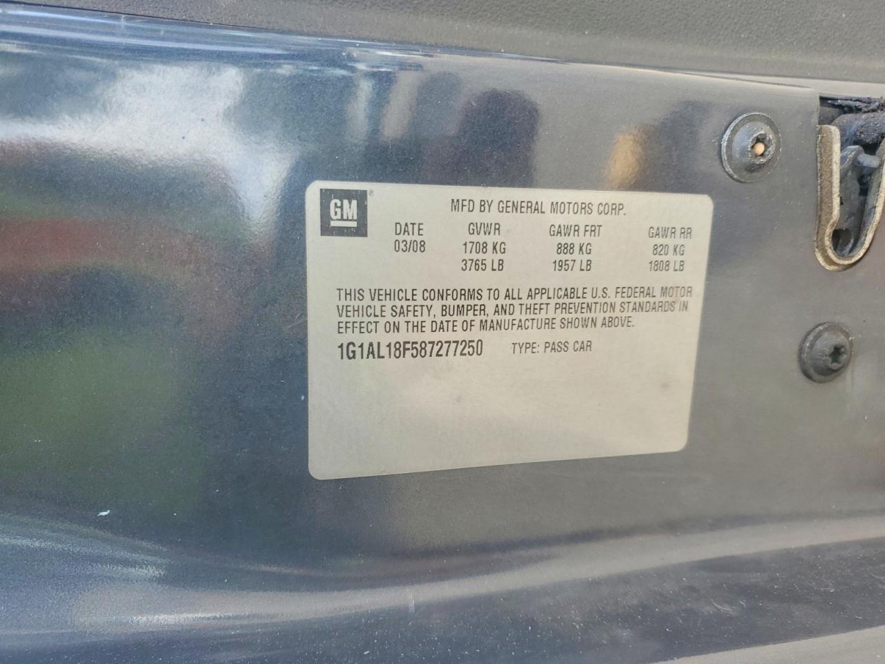 2008 Chevrolet Cobalt lt